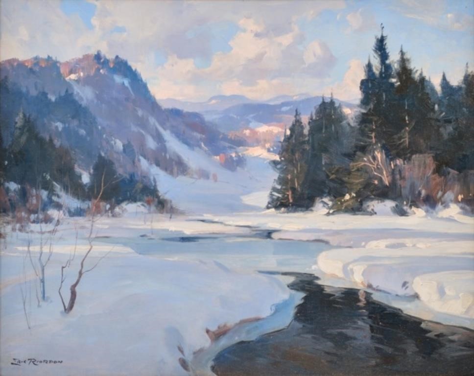 ERIC RIORDON, A.R.C.A. (1906-1948) CANADIANMorning