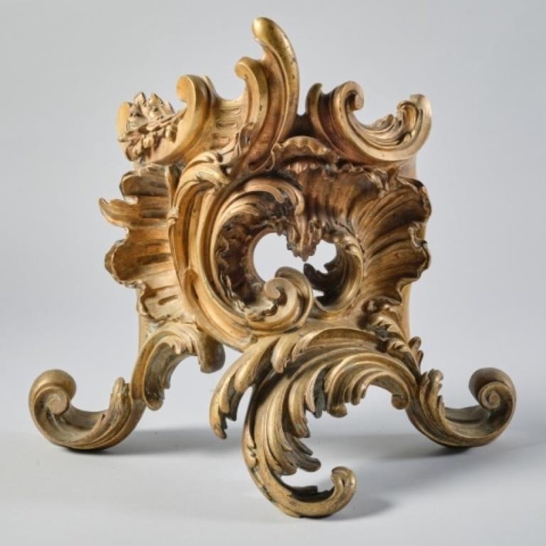 GILT BRONZE ROCOCO CHENETFrance,