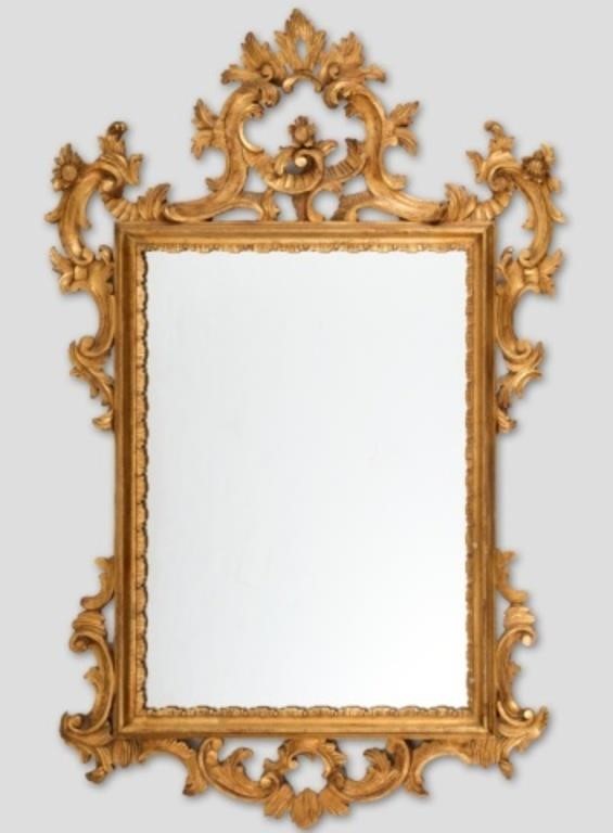 GEORGIAN STYLE GILTWOOD MIRROREngland  3a82aa