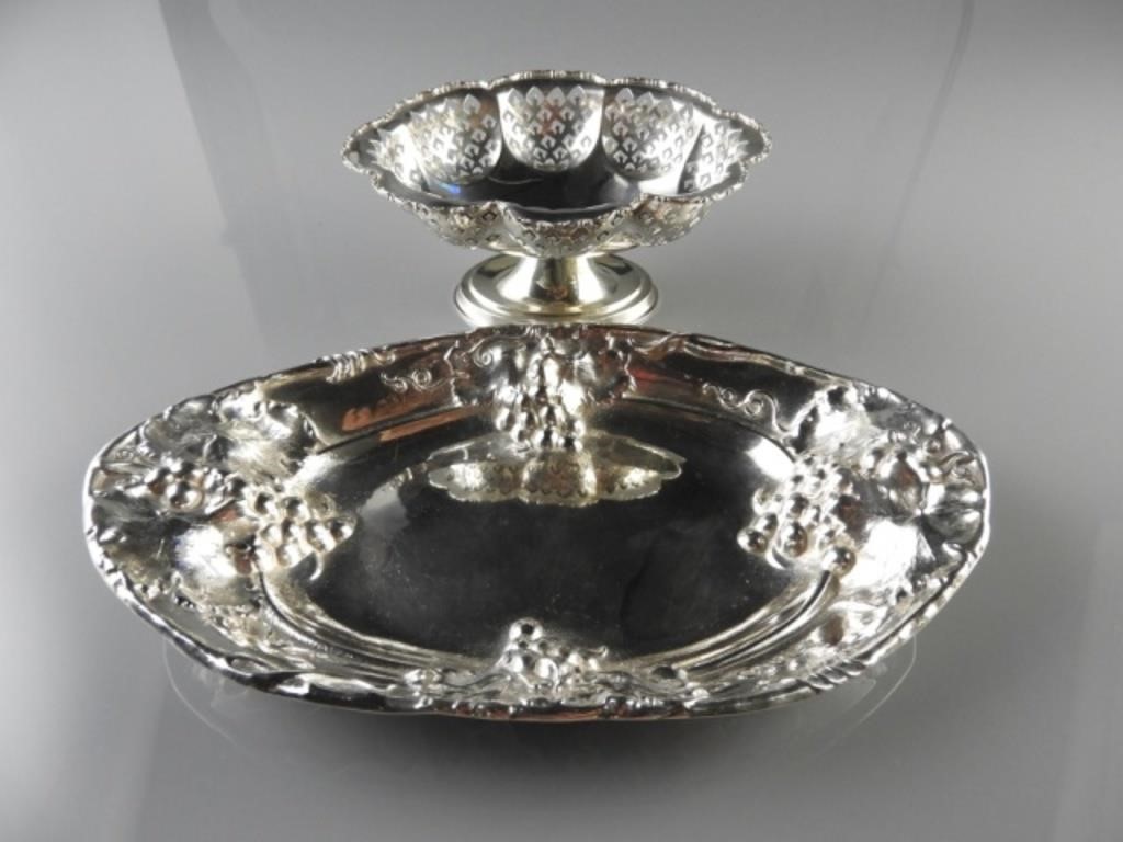 SILVER SERVING BOWLSA Chester sterling 3a8303