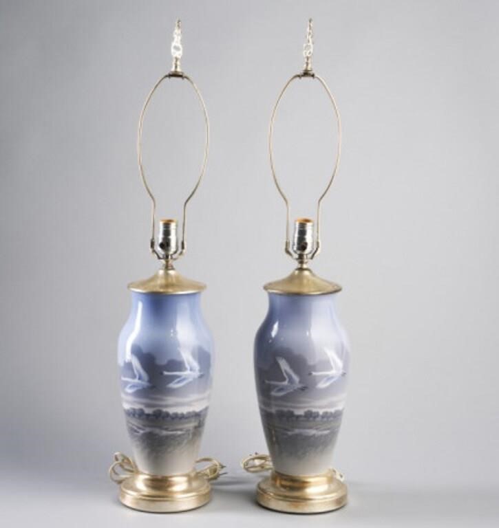 PAIR OF BING & GRONDEL LAMPSThe