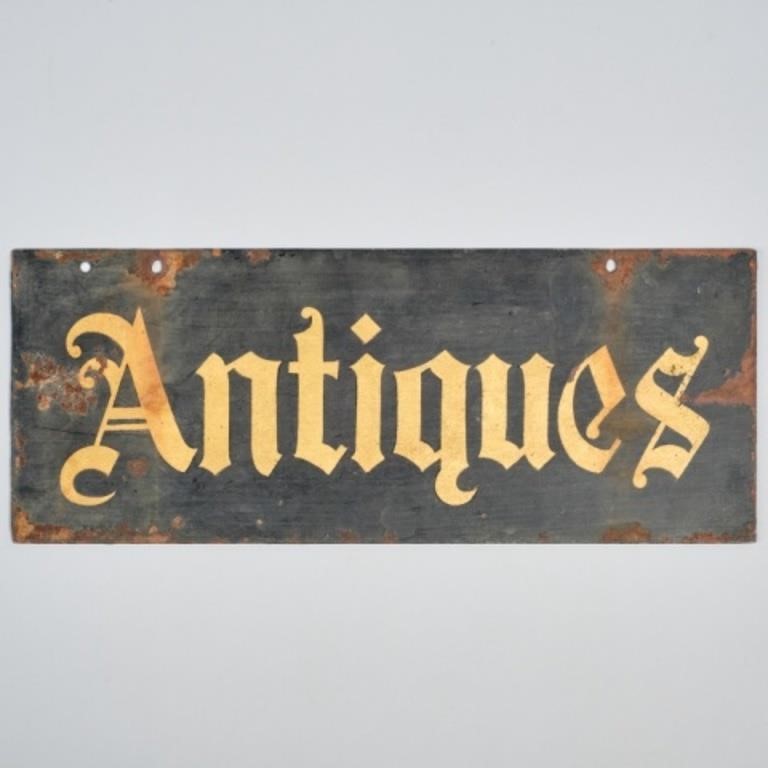  ANTIQUES STEEL SIGNA black painted 3a85d4