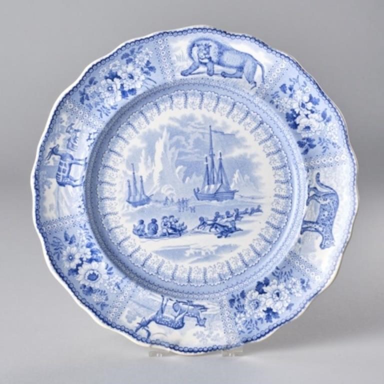 ARCTIC SCENERY TRANSFERWARE PLATEA 3a860e