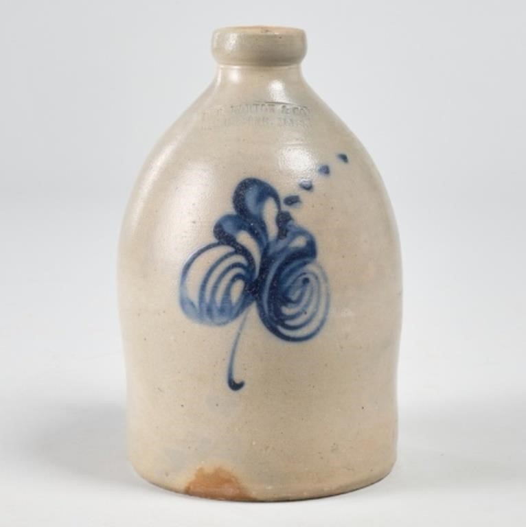 AMERICAN JUGAn American glazed jug stamped