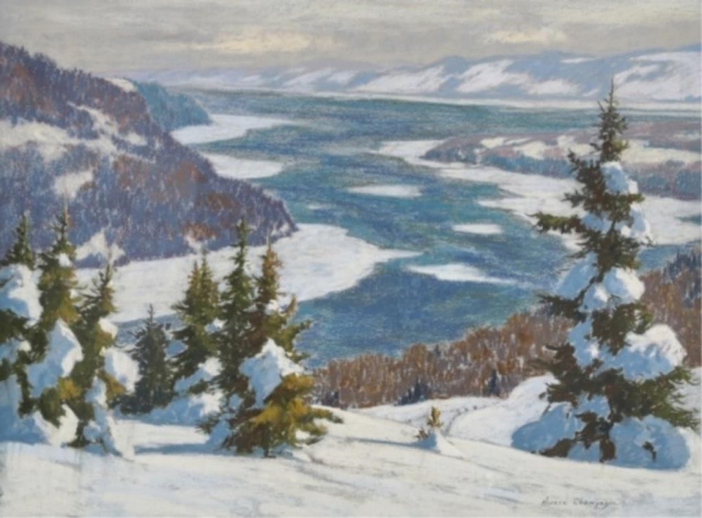 HORACE CHAMPAGNE B 1937 CANADIANArtist s 3a8697