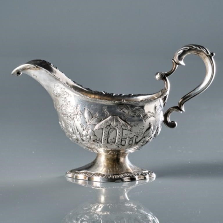 18TH C. GEORGE III STERLING SILVER