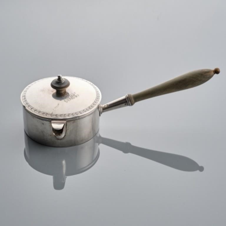 19TH C. ANGLO COLONIAL LIDDED SILVER