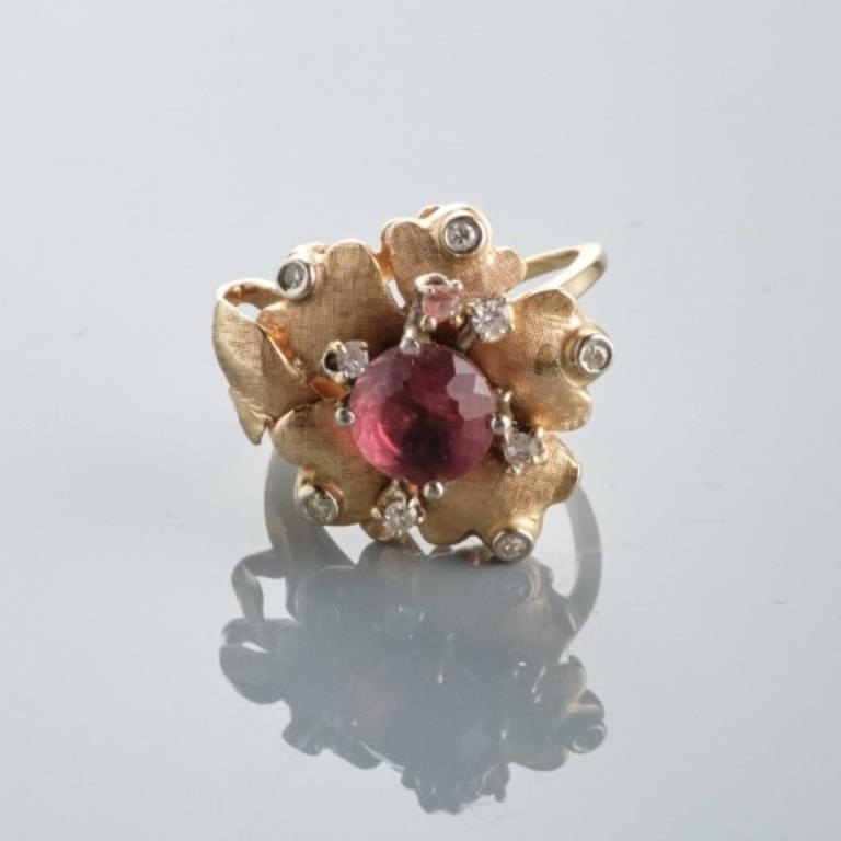 GOLD LEAF FORM RINGA yellow gold 3a8735