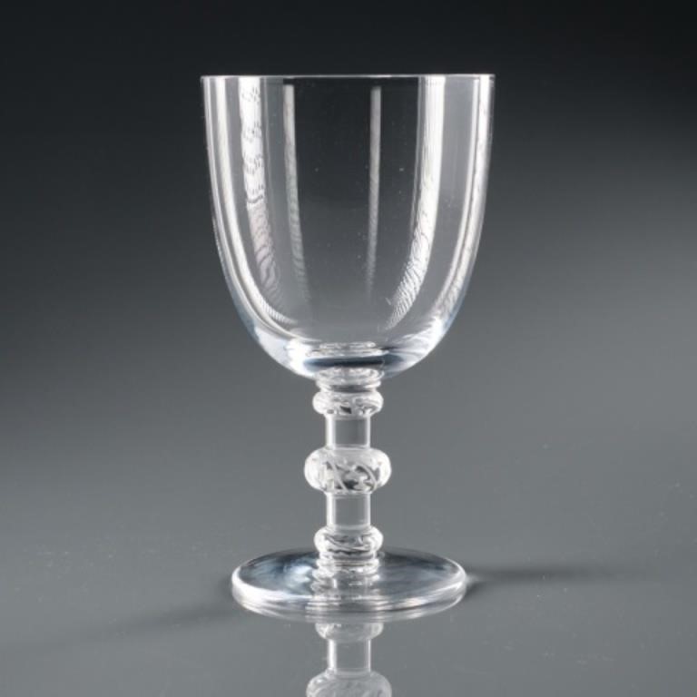 LALIQUE CRYSTAL GOBLETA Lalique 3a884c