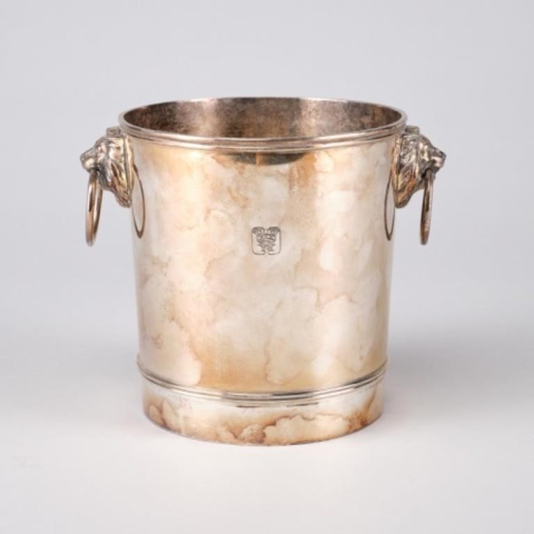 SILVERPLATED CHAMPAGNE BUCKETA