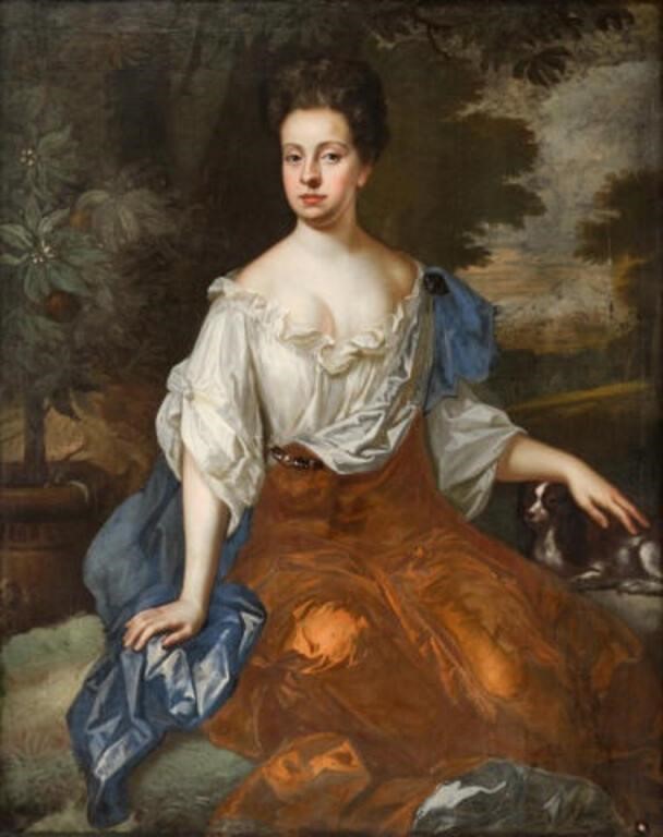 OIL ON CANVAS, PRINCESS ANNE OF