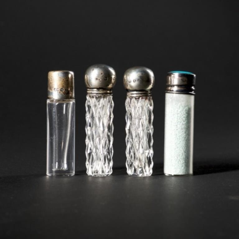 FOUR SCENT BOTTLESFour scent bottles