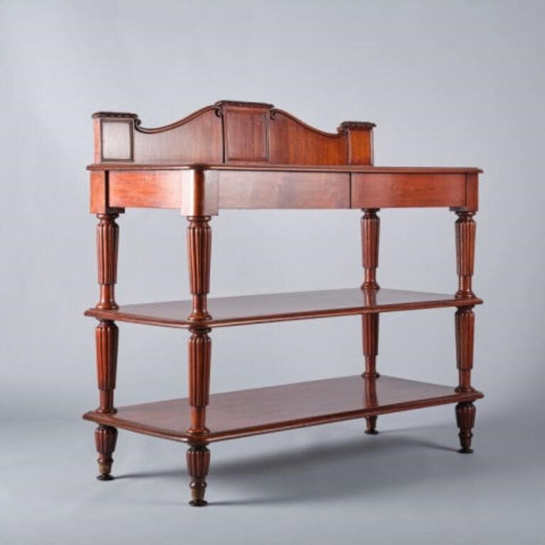 WILLIAM IV MAHOGANY SERVERA William 3a89e8