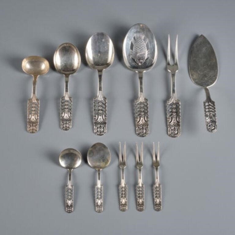 DAVID ANDERSEN STERLING SERVING UTENSILSDavid