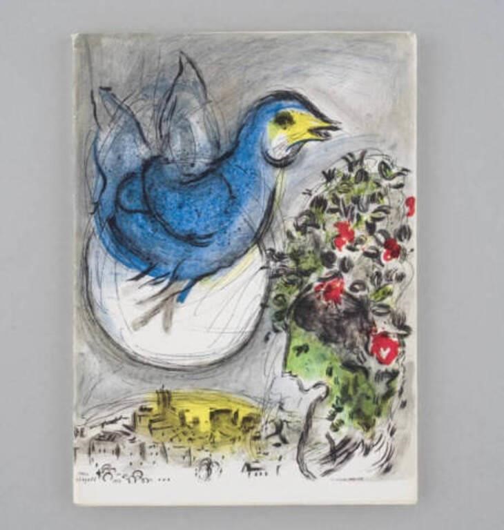 MARC CHAGALL AUTOGRAPHED BOOKMarc 3a8aa2