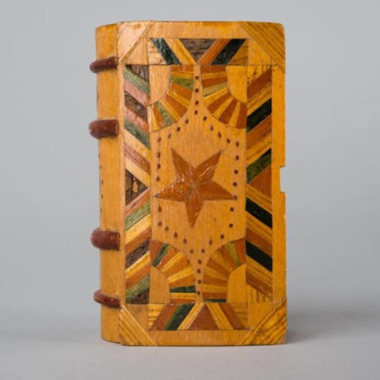 SPRUCE GUM BOX WITH MARQUETRY STARA 3a8c46