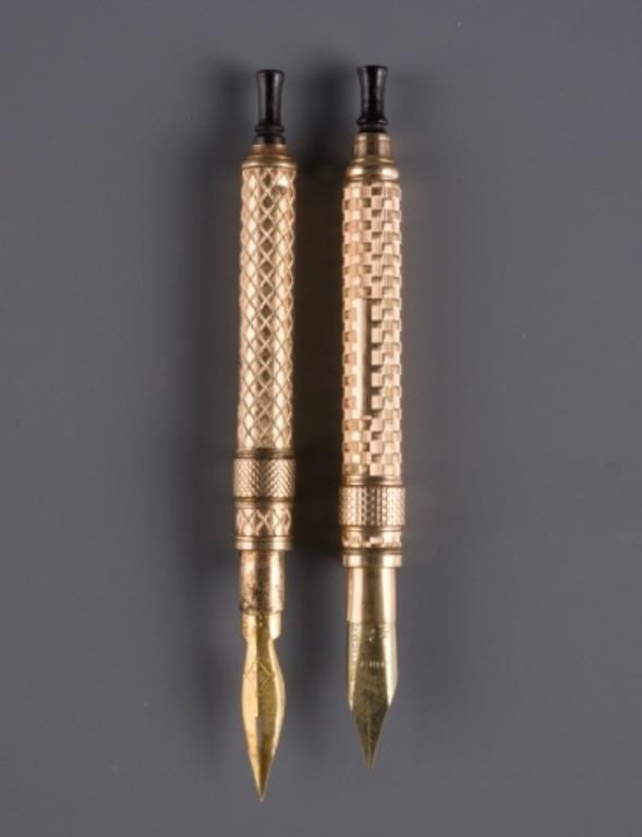 GOLD FILLED RETRACTABLE DIP PENSTwo