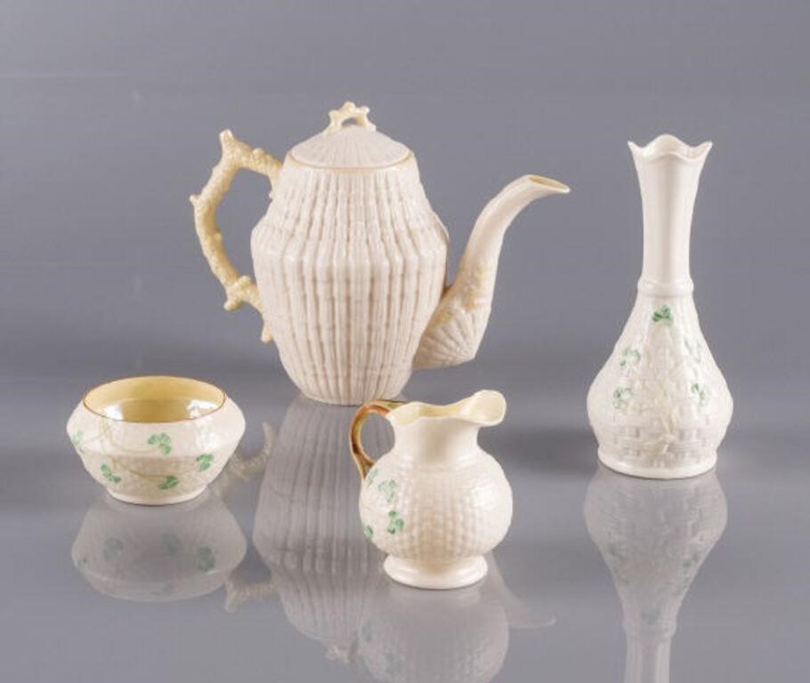 BELLEEK PORCELAINBelleek porcelain: