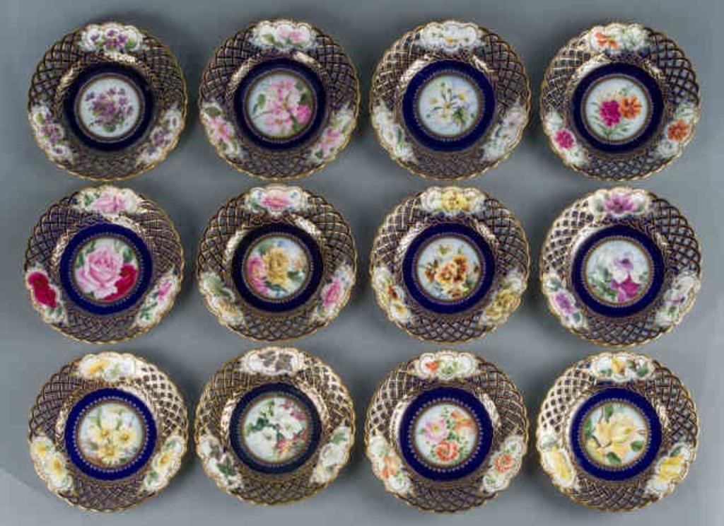 VERY FINE SET OF MEISSEN PORCELAIN 3a8db3