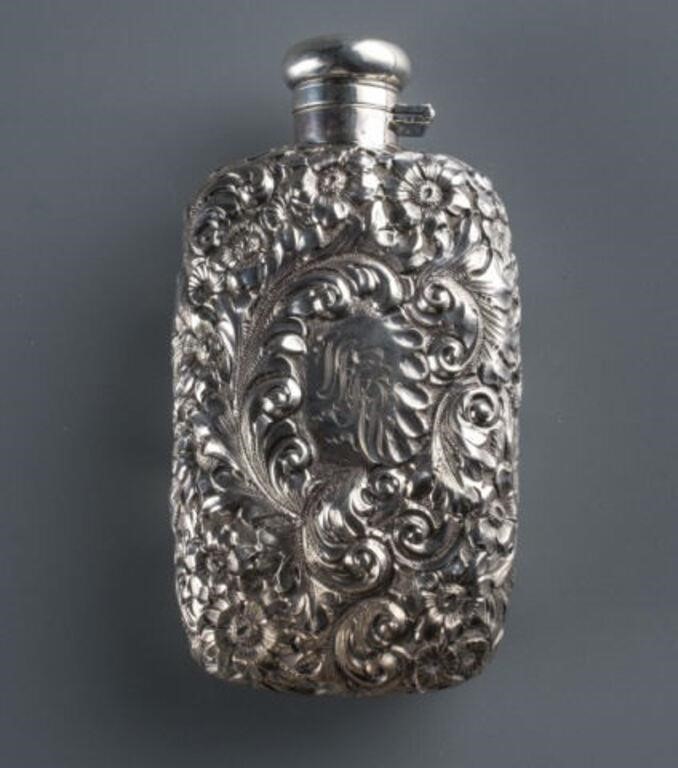 STERLING SILVER SPIRIT FLASKA late