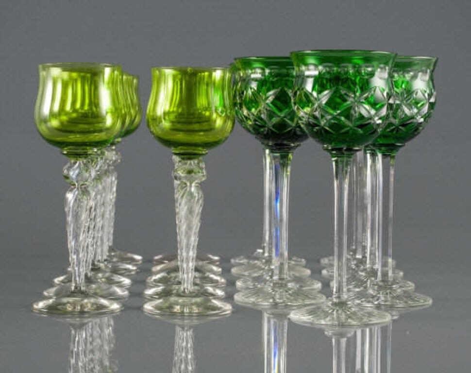 CONTINENTAL GLASS STEMWAREA grouping