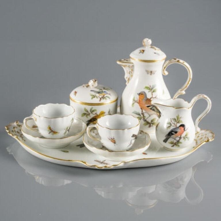 MEISSEN PORCELAIN TEA SERVICEA 3a8e29