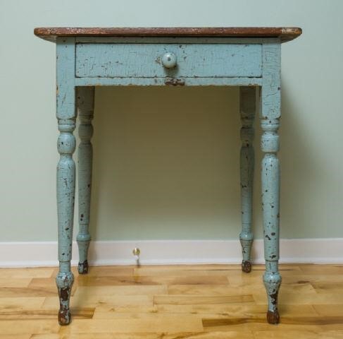 SMALL ONE-DRAWER TABLE, QUEBEC,