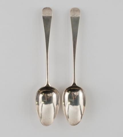 CANADIAN SILVER TABLE SPOONS, CRUIKSHANK,