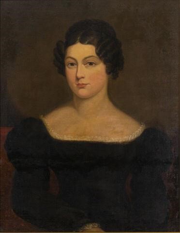 BRITISH SCHOOL, LADY PORTRAIT,