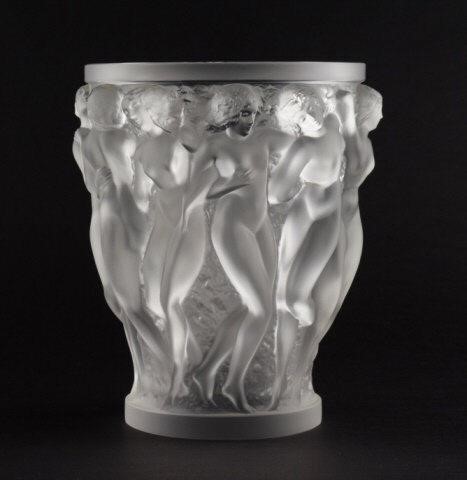 LALIQUE FRANCE BACCHANTES GLASS