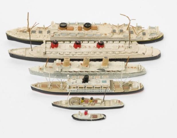 VINTAGE MINIATURE MODELS OF OCEAN