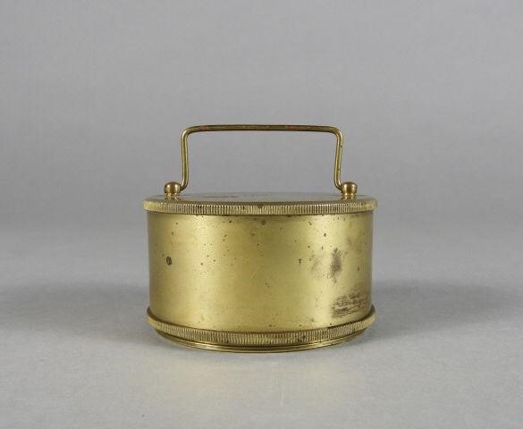 BRASS CASED POCKET SEXTANT ENGLISH  3a92cd