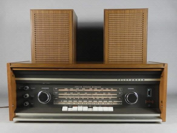 TELEFUNKEN RECEIVER & SPEAKERS,