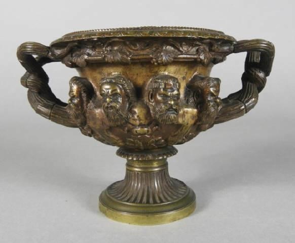 BRONZE MODEL OF THE WARWICK CUP,