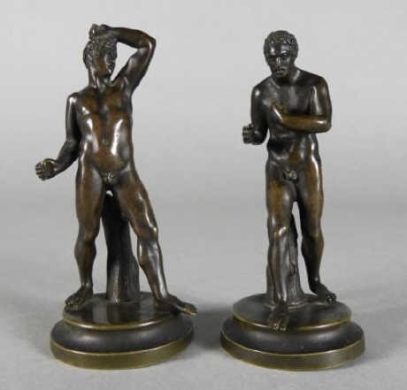 MINIATURE CLASSICAL BRONZE FIGURES  3a939c