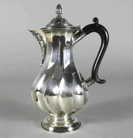 STERLING SILVER HOT WATER POT  3a93c6