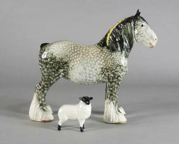 BESWICK PORCELAIN CLYDESDALE &