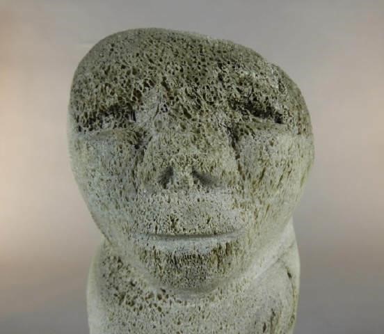 INUIT CARVING, TWO FACES, ARCTIC BAYPossibly