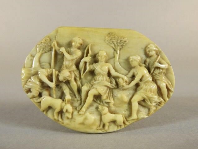 RELIEF CARVED PANEL ARTEMIS WITH 3a962b