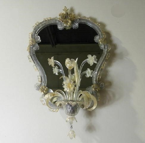 VENETIAN WALL MIRROR, ITALY, CA.