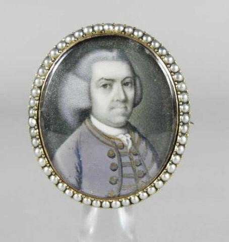 PORTRAIT MINIATURE 14KT GOLD  3a9679