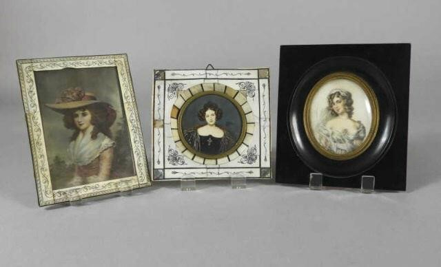 PORTRAIT MINIATURES, 19TH CENTURYA