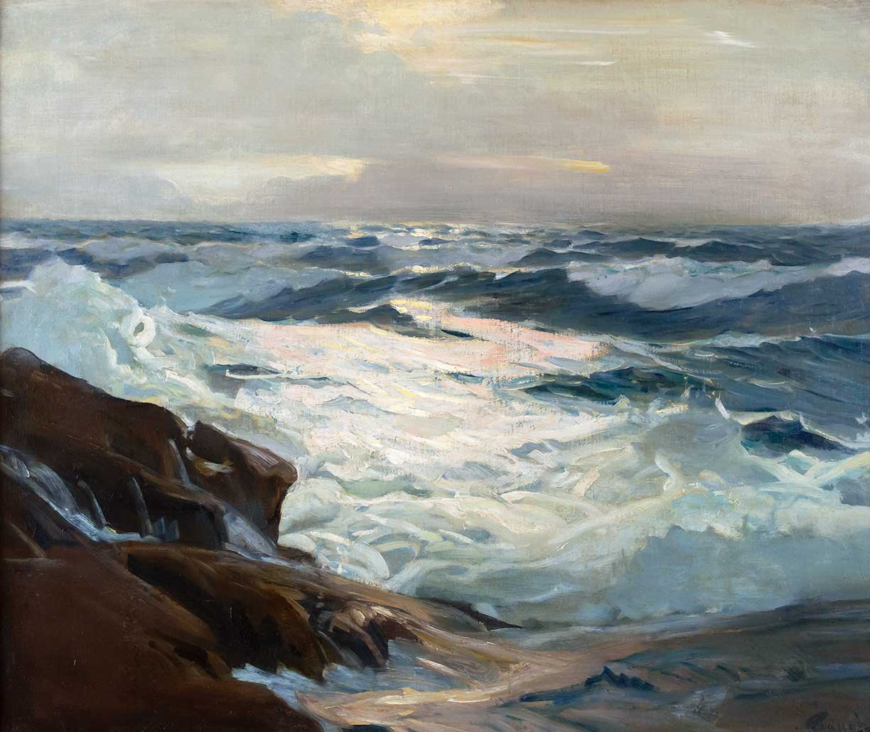 FREDERICK JUDD WAUGH 1861 1940  3a9711