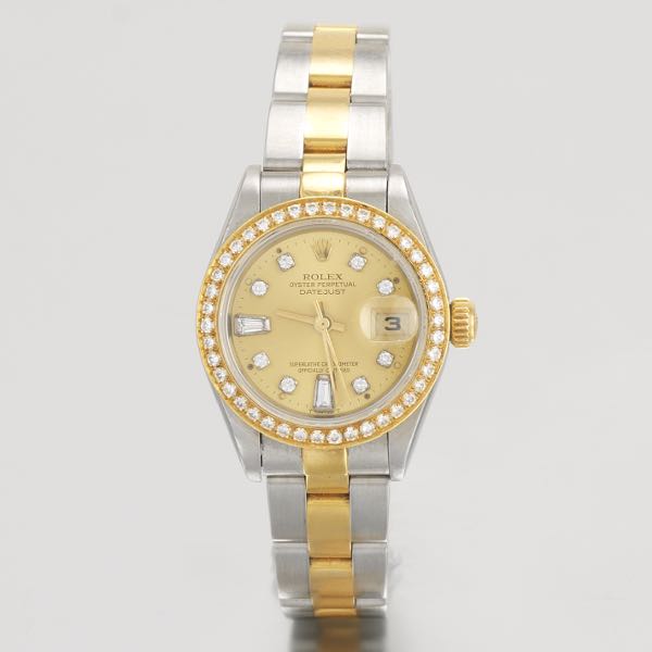 ROLEX 18K LADIES"OYSTER PERPETUAL