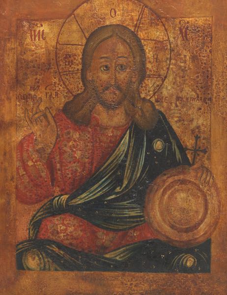 ORTHODOX HAND PAINTED ICON OF CHRIST