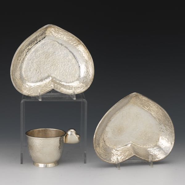 TWO EMILIA CASTILLO SILVER PLATE