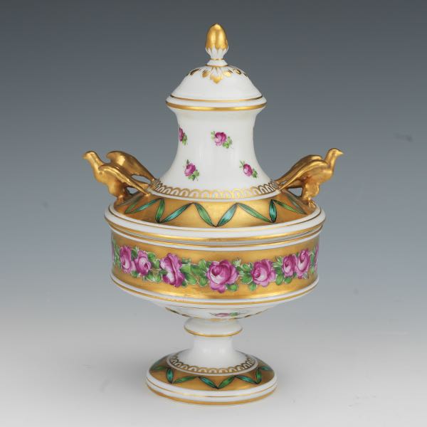 GERMAN DRESDEN PORCELAIN HAND PAINTED 3a7231