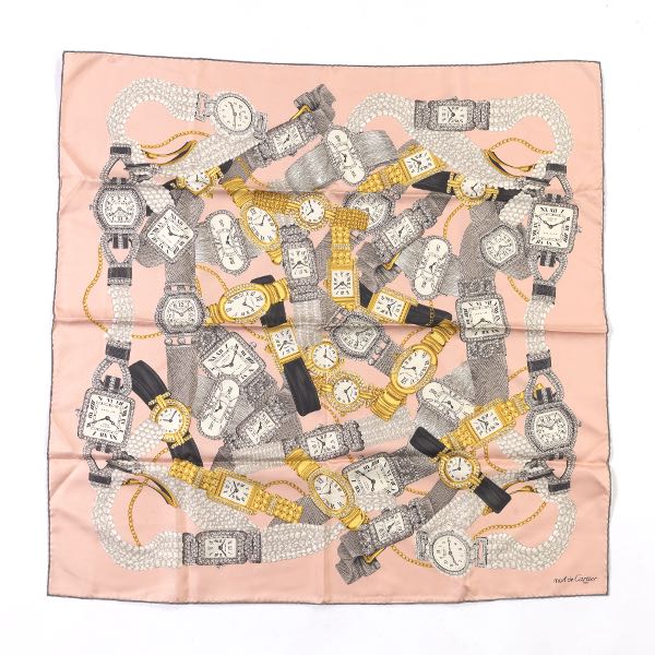 MUST DE CARTIER SILK SCARF 34  3a7284