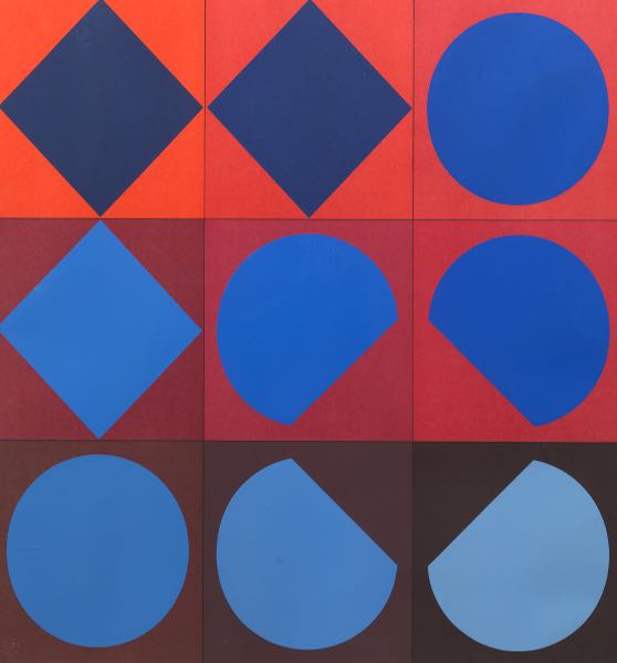 VICTOR VASARELY (HUNGARIAN 1908 - 1997)