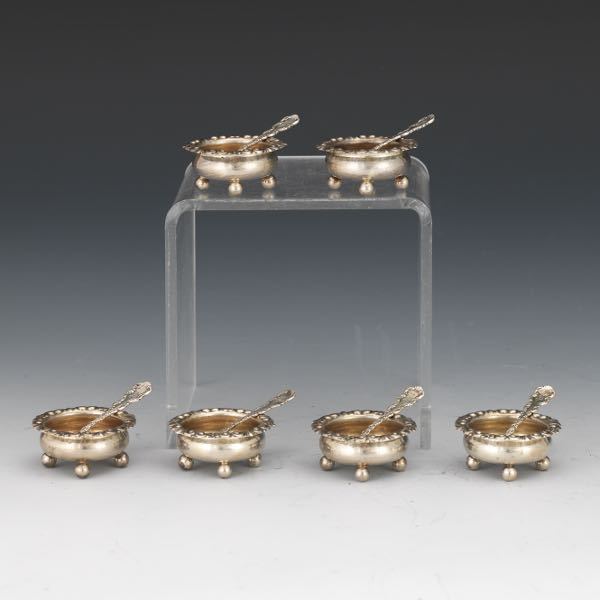 FRANK WHITING ANTIQUE SIX STERLING